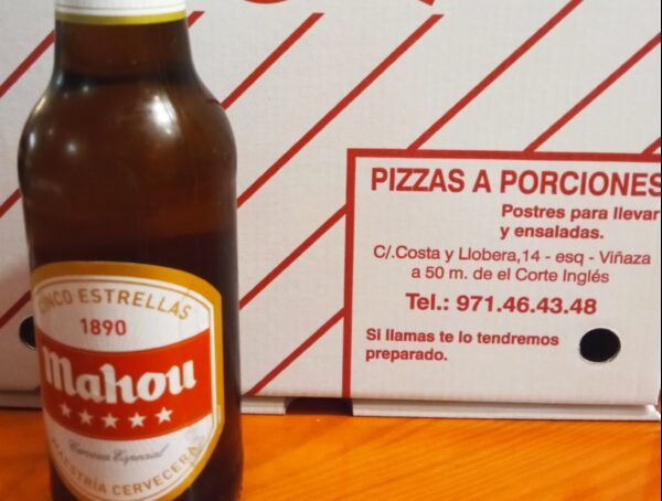 Cerveza Estrella pequeña