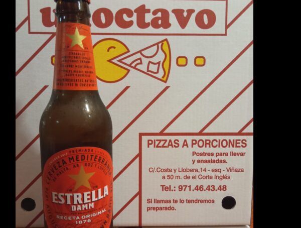 Cerveza Estrella mediana