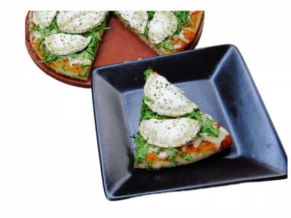 Rúcula con queso de cabra 1/8